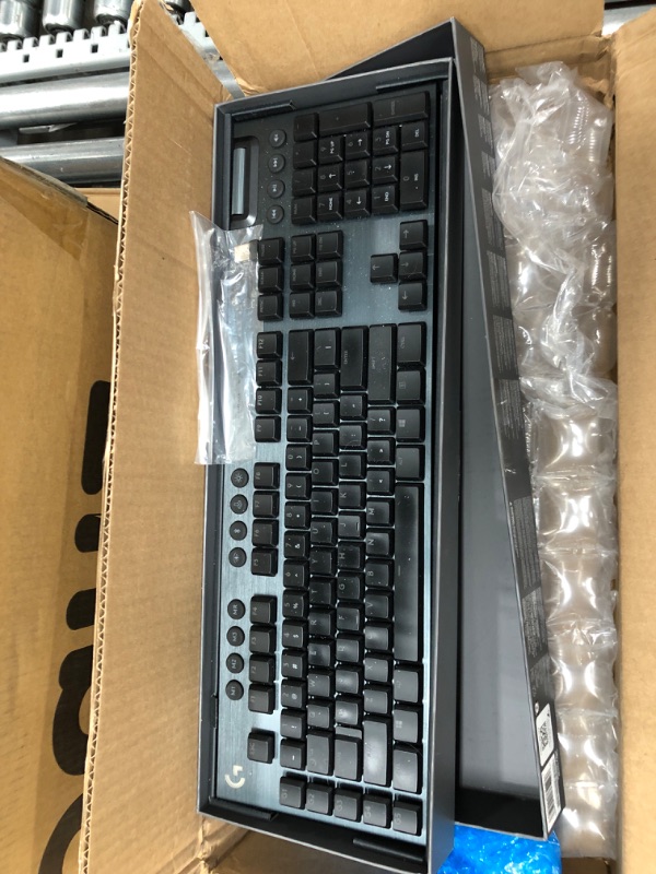 Photo 2 of Logitech G915 Lightspeed Illuminated Gaming Keyboard- Black - GL Clicky Switches