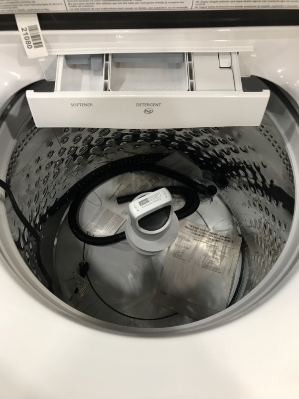 Photo 3 of Whirlpool 5.2-cu ft High Efficiency Impeller and Agitator Top-Load Washer (White) ENERGY STAR
