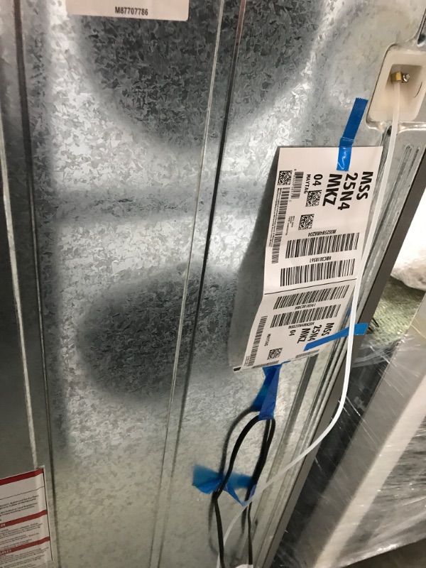 Photo 1 of Maytag 24.9-cu ft Side-by-Side Refrigerator (Fingerprint Resistant Stainless Steel)
