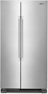 Photo 1 of Maytag 24.9-cu ft Side-by-Side Refrigerator (Fingerprint Resistant Stainless Steel)
