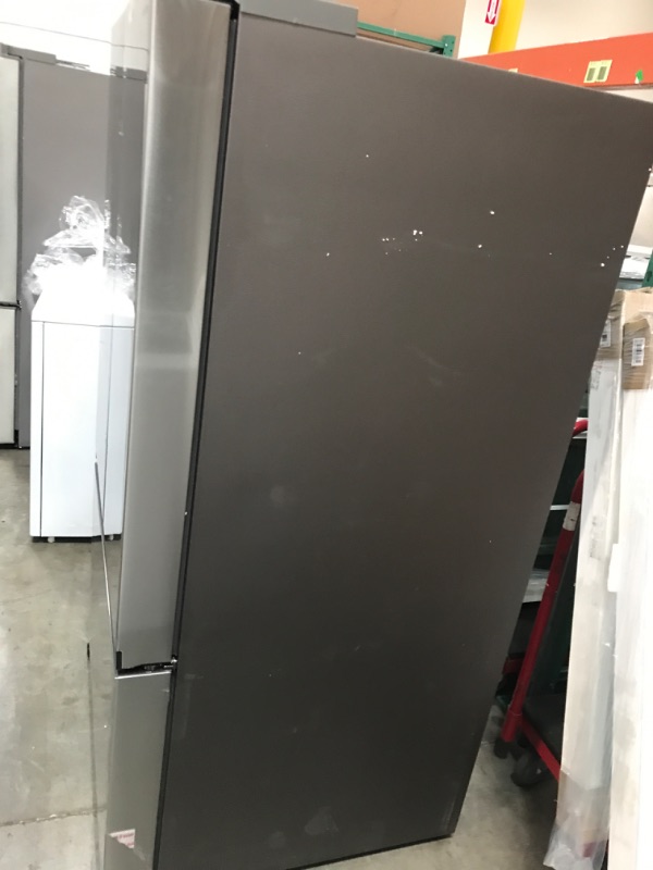 Photo 8 of Samsung Mega Capacity 31.5-cu ft Smart French Door Refrigerator with Dual Ice Maker (Fingerprint Resistant Stainless Steel) ENERGY STAR
