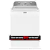 Photo 1 of Maytag 4.5-cu ft High Efficiency Agitator Top-Load Washer (White)
