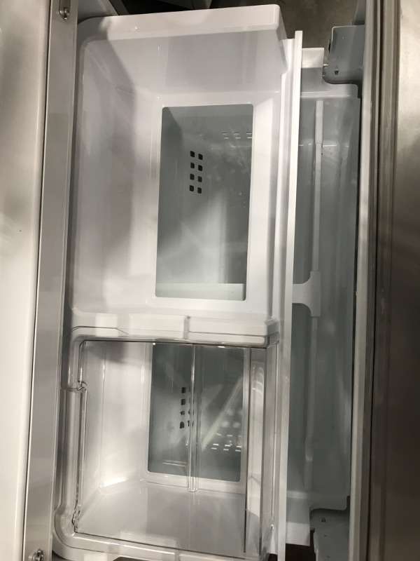 Photo 4 of Frigidaire 23.3-cu ft Counter-depth French Door Refrigerator with Ice Maker (Fingerprint Resistant Stainless Steel) ENERGY STAR
