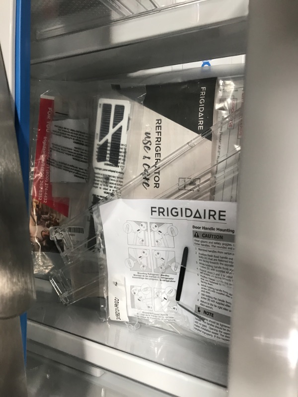 Photo 5 of Frigidaire 23.3-cu ft Counter-depth French Door Refrigerator with Ice Maker (Fingerprint Resistant Stainless Steel) ENERGY STAR
