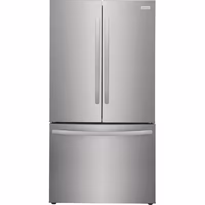 Photo 1 of Frigidaire 23.3-cu ft Counter-depth French Door Refrigerator with Ice Maker (Fingerprint Resistant Stainless Steel) ENERGY STAR
