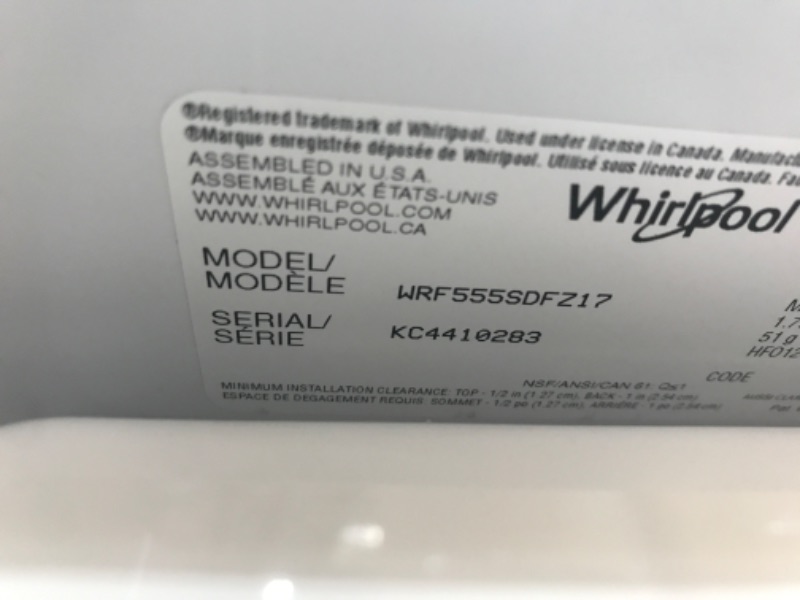 Photo 9 of Whirlpool 24.7-cu ft French Door Refrigerator with Ice Maker (Fingerprint Resistant Stainless Steel) ENERGY STAR
