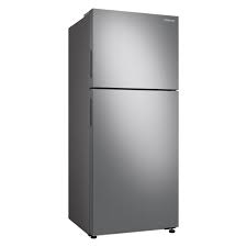 Photo 1 of Samsung 15.6-cu ft Top-Freezer Refrigerator (Stainless Steel) ENERGY STAR
