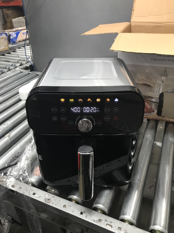 Photo 1 of whall Air Fryer,13QT Air Fryer Oven,Family Rotisserie Oven,1700W Electric Air Fryer Toaster Oven,Tilt led Digital Touchscreen,12-in-1 Presets for Baking,Roasting, Dehydrating,with Accessories