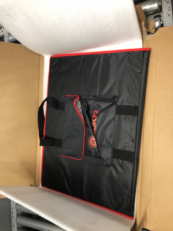 Photo 1 of ***USED - UNABLE TO TEST***
DOKIO 110w 18v Portable Foldable Solar Panel Kit (21x28inch, 5.9lb)