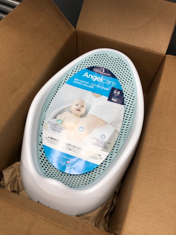 Photo 2 of Angelcare Baby Bath Support (Aqua) | Ideal for Babies Less than 6 Months Old