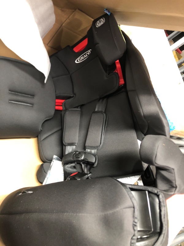 Photo 3 of Graco Tranzitions 3 in 1 Harness Booster Seat, Proof Tranzitions Black