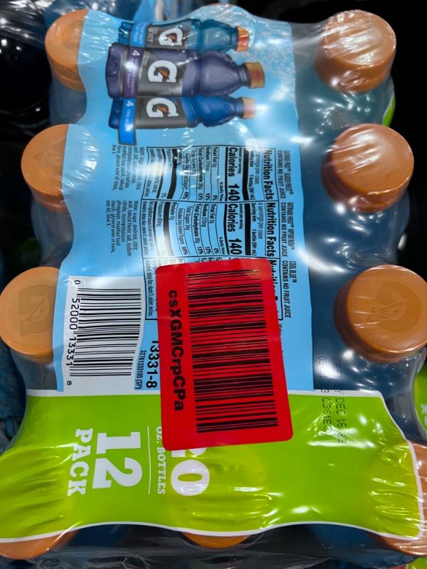 Photo 1 of ***BEST BY 12/16/23*** Gatorade Original Thirst Quencher 3-Flavor Frost Variety Pack

