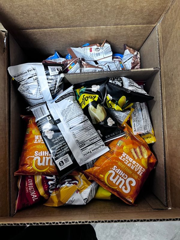 Photo 2 of ***BEST BY 11/7/23*** Frito-Lay Sweet & Salty Snacks Variety Box, Mix of Cookies, Crackers, Chips & Nuts, 50 Sweet & Salty Care Package ,50 Count (Pack of 1)