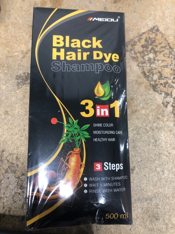 Photo 1 of BLACK HAIR DYE SHAMPOO 