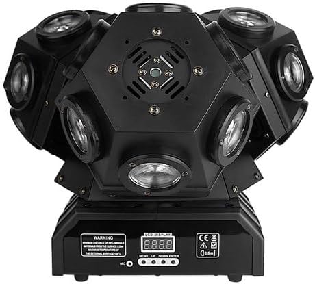 Photo 1 of **NON-REFUNDABLE-SEE COMMENTS**
Dreamland Moving Head Beam Light LED RGBW Rotation Moving Head Disco Light DJ Lights DMX 512 with Sound Activated for Stage Lighting Party Disco Club (18)
