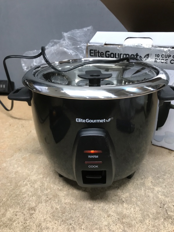 Photo 2 of 10-Cup Rice Cooker with Stainless Steel Cooking Pot