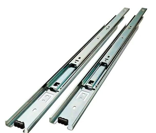 Photo 1 of 22 in. Full Extension Side Mount Ball Bearing Drawer Slide Set 1-Pair (2 Pieces)
