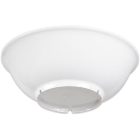 Photo 1 of 4373802 - Melamine Footed Serving Bowl 36 oz - White-12 pack 
