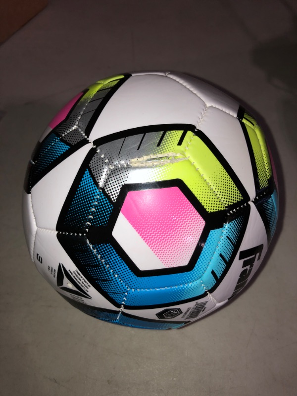 Photo 2 of (NON-REFUNDABLE) Franklin Sports Futsal Ball -Futsal Soccer Ball - Indoor and Outdoor Futsal Ball 3 1 Inflated Ball