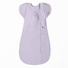 Photo 1 of purple Nested Bean Zen One™ - Gently Weighted Swaddle for Babies 3-6M (13-18.5 Lbs) | Adapts for arms in/Out | Prevents startles | Aid Self-Soothing | 2-Way Zipper | Machine Washable | TOG 1.0