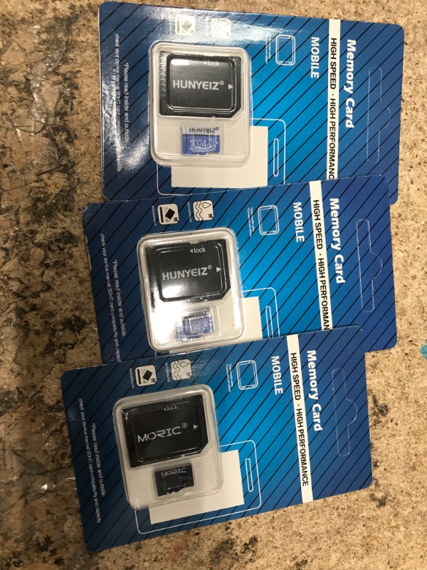 Photo 1 of 3 pk Memory Card