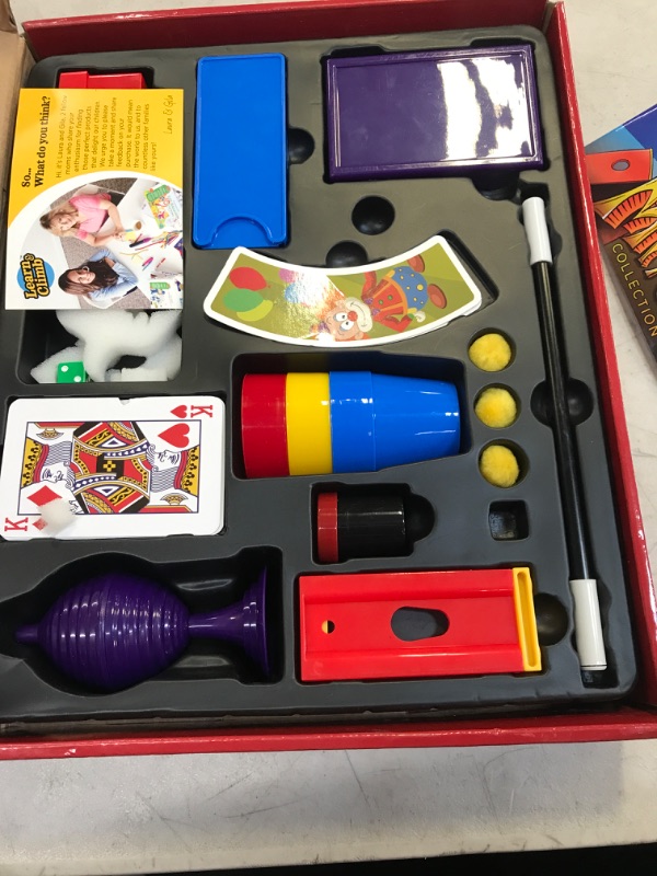 Photo 2 of Learn & Climb Magic kit Set for Kids - 50+ Magic Tricks. Clear Instruction Manual & DVD