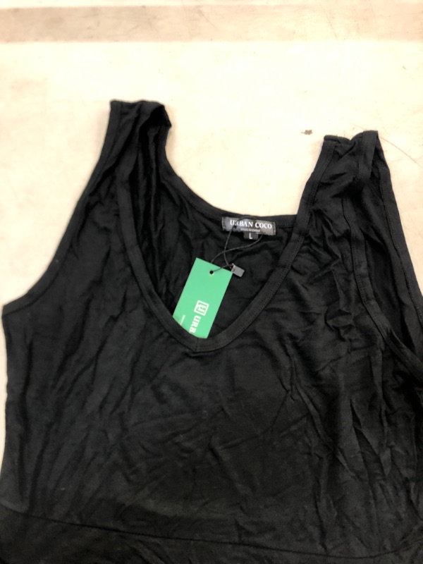 Photo 1 of BLACK SUNDRESS SLEEVELESS SIZE L
