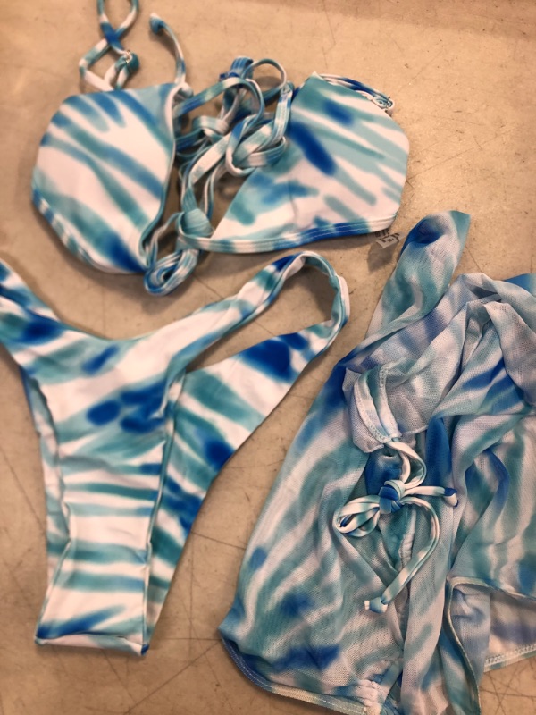 Photo 1 of 3 PC BATHING SUIT SIZE SMALL