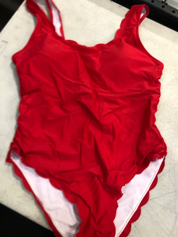 Photo 1 of BATHING SUIT RED SIZE LARGE