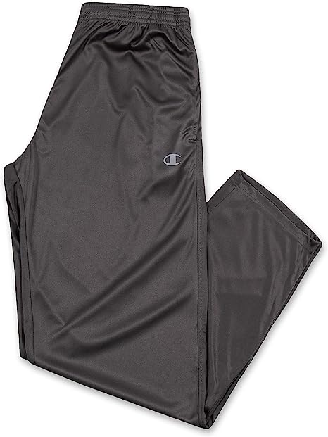 Photo 1 of Champion Big and Tall Open Bottom Track Pants – Lightweight Powertrain Track Pants for Men. SIZE 2XLT