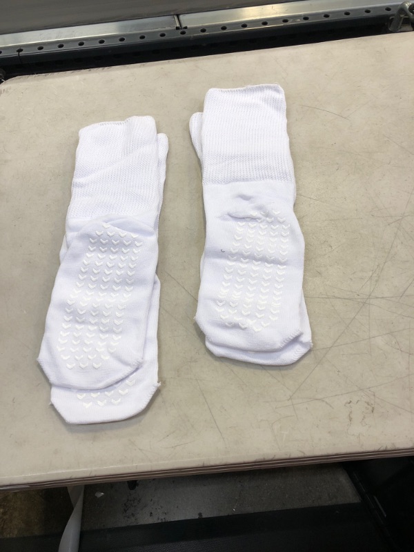 Photo 2 of 2 Pairs Extra Wide Socks for Swollen Feet, Diabetic Socks for Men, Diabetic Non Slip Socks, Diabetic Socks, Hospital Socks