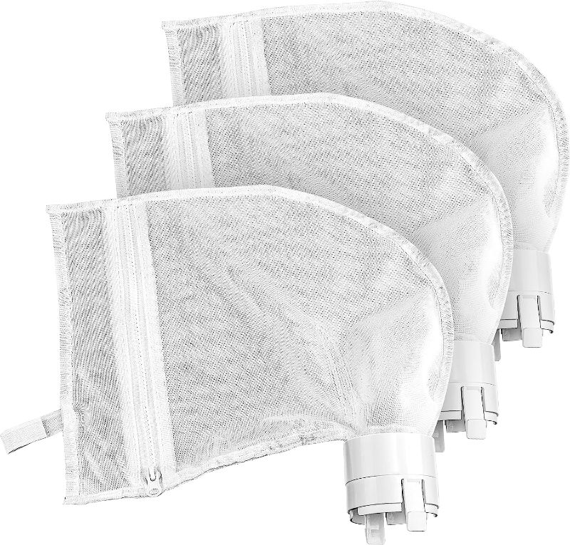 Photo 1 of  3 Pack 360 380 for Polaris Bags All Purpose Filter Bag for Polaris Replacement Parts for Pool Cleaner Bags