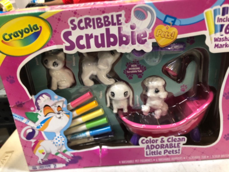 Photo 2 of CRAYOLA SCRIBBLE SCRUBBIE PETS