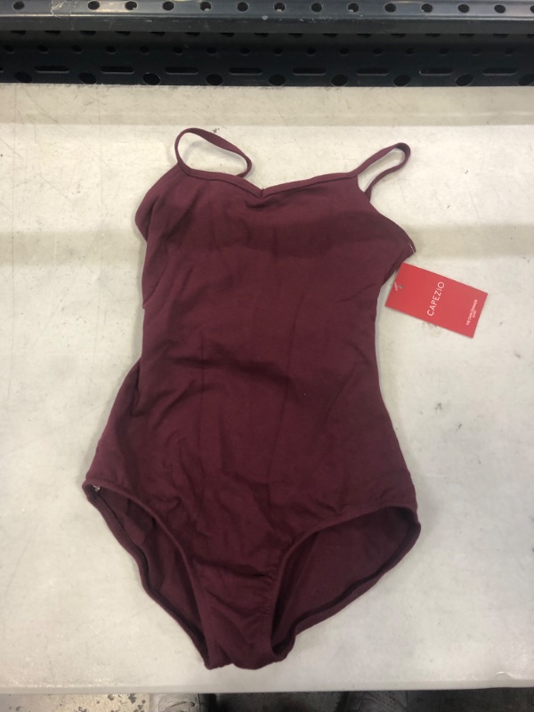 Photo 2 of Capezio Girls' Classics V-Neck Camisole Leotard S - SMALL