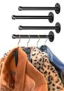 Photo 1 of  Wall Clothing Rack Industrial Pipe Clothes Ba