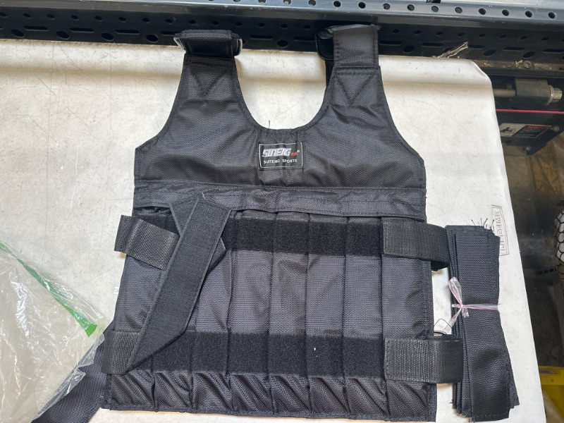 Photo 2 of Adjustable Weighted Vest Weight Jacket Exercise
