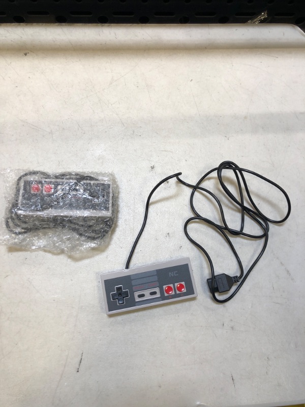 Photo 2 of 2-Pack NES Controller for NES 8 Bit Entertainment System Console Control Pad Replacement Controllers