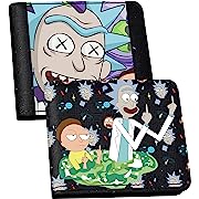 Photo 1 of Bistup *2 Packs* Leather Wallet for Girls Cute Kawaii Cartoon Aesthetic Women Cool Funny Leather Credit Id Card Cash Holder Woman Rfid Blocking Zipper Wallets With Coin Pocket Female Bifold Grandson