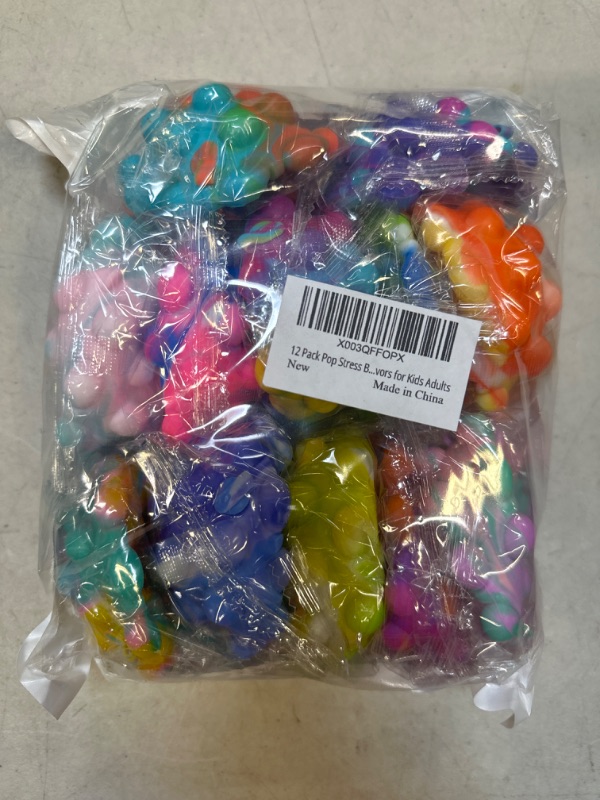 Photo 1 of 12Pack Pop Stress Relief for Kids & Adults