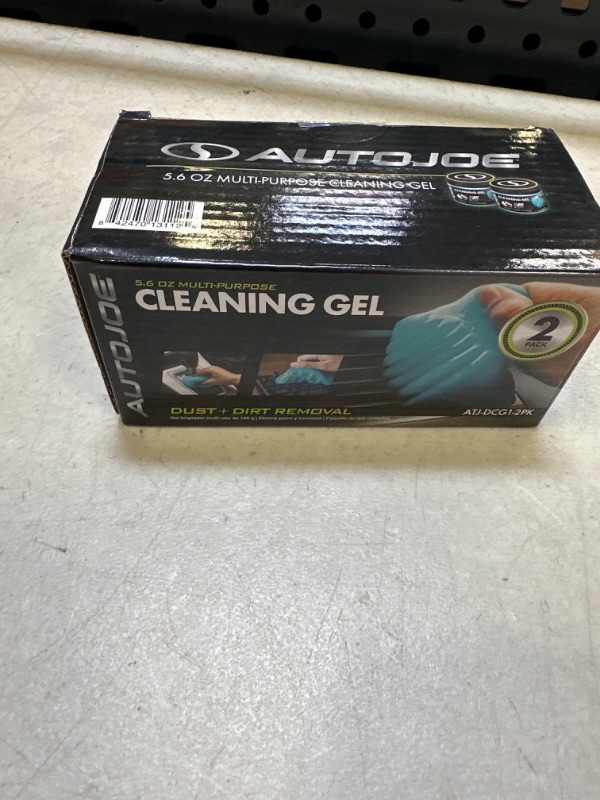 Photo 2 of Auto Joe Dust Removing Cleaning Gel for Car Interiors and More Blue, 2-Pack (ATJ-DCG1-2PK)