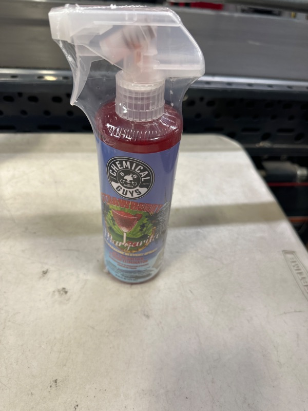 Photo 2 of Chemical Guys AIR_223_16 Strawberry Margarita Premium Air Freshener and Odor Eliminator (16 oz) with Pina Colada Air Freshener and Odor Eliminator, 16 oz Pina Colada + Strawberry Magarita