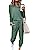 Photo 1 of 2XL PRETTYGARDEN Women's Two Piece Outfit Long Sleeve Crewneck Pullover Tops And Long Pants Tracksuit
