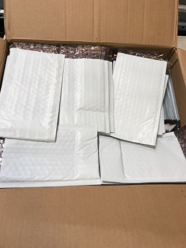 Photo 2 of Reli. Bubble Mailers 4x8 in. | 150 Pack - Bulk | Made in USA | White, Bubble Envelope Mailers / Padded Mailing Envelopes| Small Bubble Mailers, Self-Sealing | Padded Poly Mailers for Shipping Packages