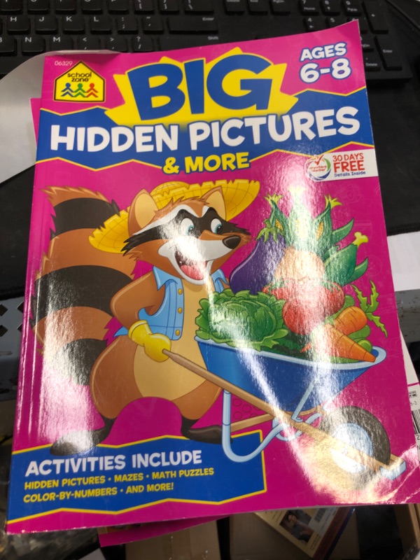 Photo 1 of Big Hidden Pictures and More Workbook