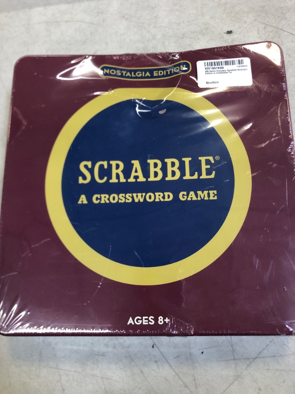 Photo 2 of WS Game Company Scrabble Nostalgia Edition in Collectible Tin