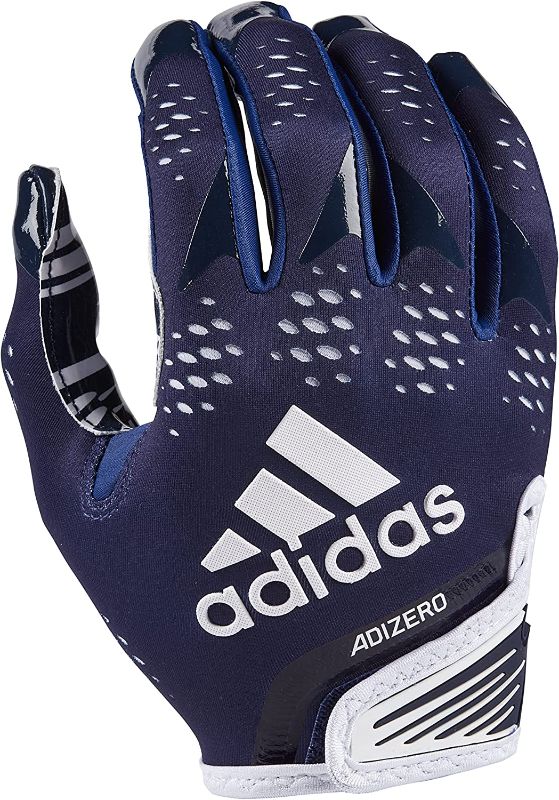 Photo 1 of Adidas Adizero 12 Adult Football Receiver Gloves, Multiple Colors & Sizes, Premium Football Gear SMALL