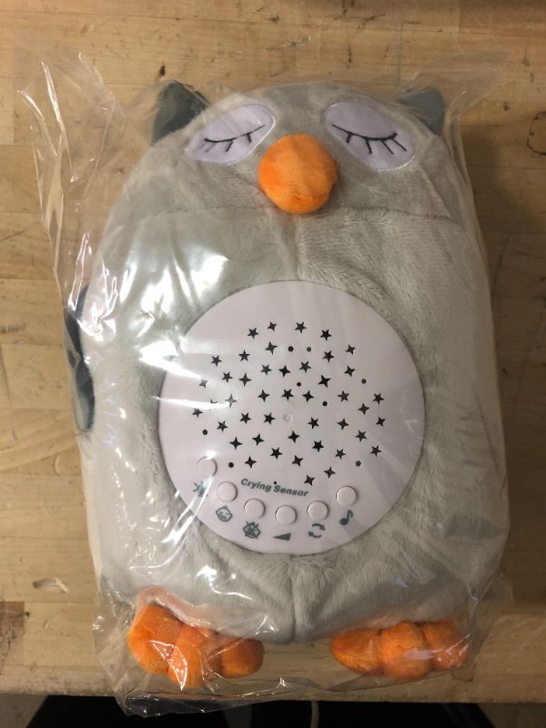 Photo 2 of Crib Soother Plush Night Light Cry Detector - W/ 10 Lullabies and White Noise - Baby Owl Sound Machine and Projector - Cry Sensor Soother Part of Baby Necessities and Baby Registry Items