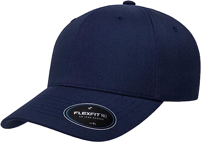 Photo 1 of Flexfit NU Tri-Layer Men's Athletic Baseball Hat | Fitted Flex Fit Hat for Men | Blank Flexfit Hats for Men and Women, SIZE L/XL