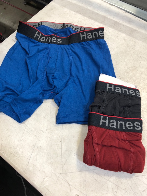 Photo 2 of Hanes Men's Comfort Flex Fit Total Support Pouch 3-Pack, Available in Regular and Long Leg, SIZE S