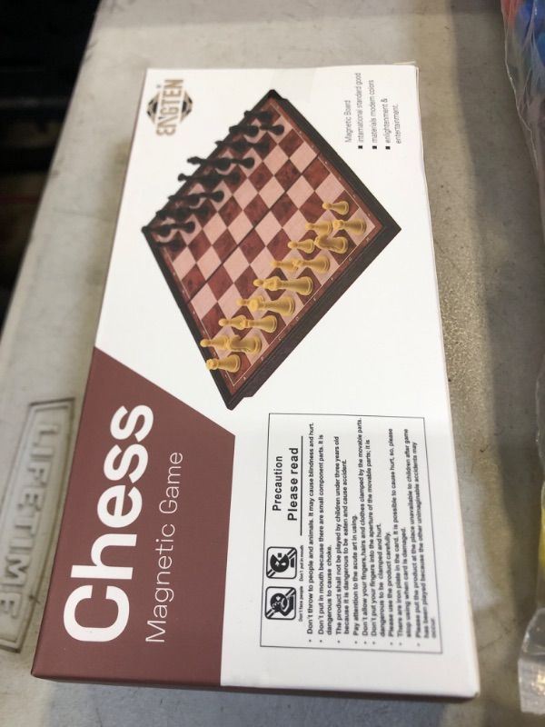 Photo 1 of CHESS MAGNETIC GAME PORTABLE